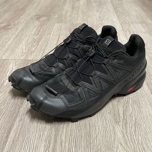 Salomon Speed Cross 5 Black Trail Running Shoe